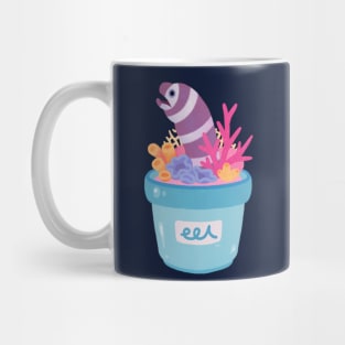 Eel flower pot 2 Mug